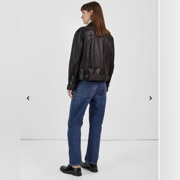 Acne studious merlyn leather jacket - Picture 9 of 9